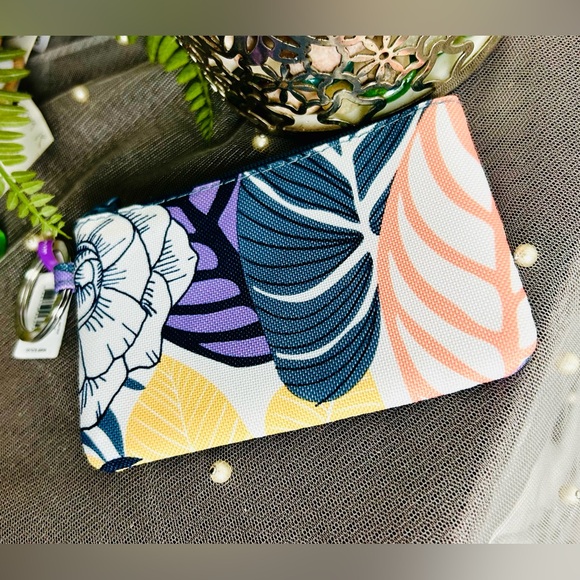 *NWT* Vera Bradley Floral Key Ring ID Holder - Picture 11 of 11